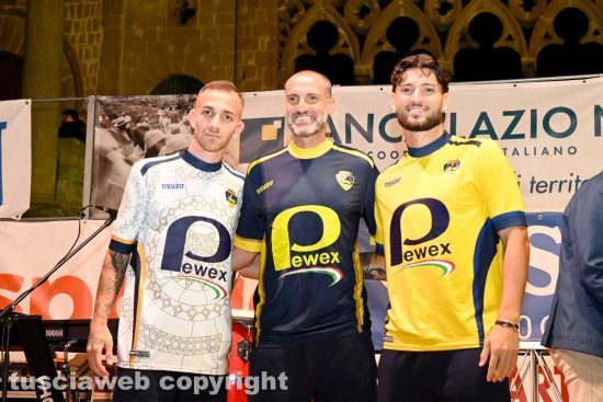 Santa Rosa - Cena dei facchini in piazza - I giocatori della Viterbese