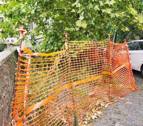 Viterbo - Il Ponte di Paradosso recintato da più di 2 anni