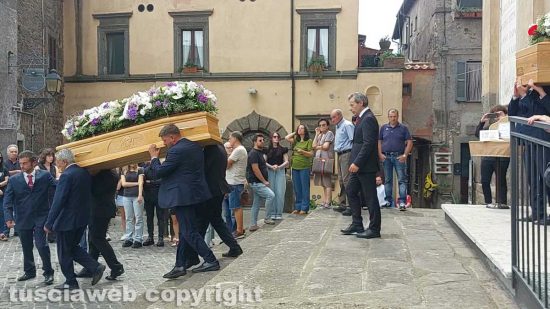Vignanello - I funerali di Marcello Montanaro e Maria Vittoria Rita