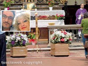 Vignanello - I funerali di Marcello Montanaro e Maria Vittoria Rita