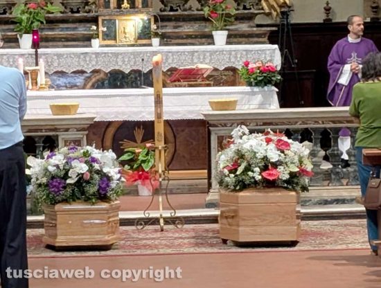 Vignanello - I funerali di Marcello Montanaro e Maria Vittoria Rita