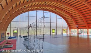 Viterbo - Palestra comunale Luigi Zonghi a Santa Barbara