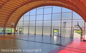 Viterbo - Palestra comunale Luigi Zonghi a Santa Barbara