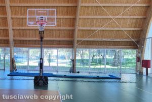 Viterbo - Palestra comunale Luigi Zonghi a Santa Barbara