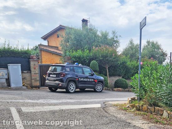 Sutri - Carabinieri a Colle Diana