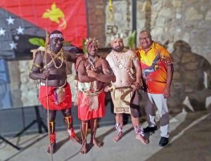 Vetralla - Festeggiamenti europei per il 50esimo compleanno di Papua Nuova Guinea
