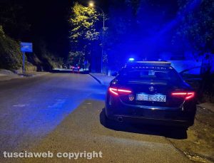 Montefiascone - Donna investita sulla Umbro Casentinese - L'intervento dei carabinieri