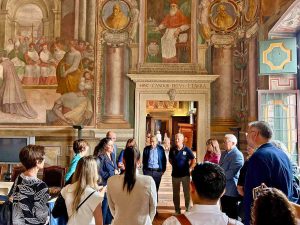 Viterbo - Comune - Una delegazione di Querétaro per vedere Santa Rosa