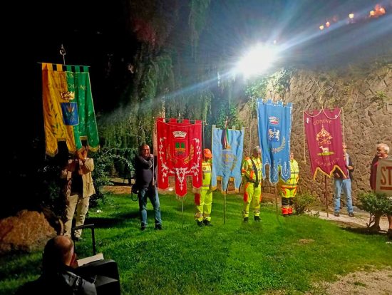 Ronciglione - La fiaccolata a sostegno di Gaza