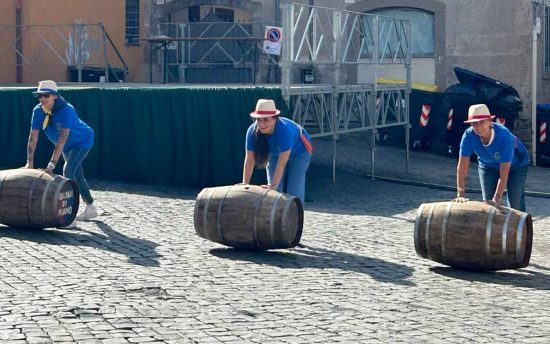Pianoscarano - Festa dell'uva - Il palio delle botti
