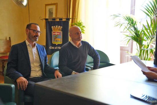 Stadio Rocchi affidato alla Viterbese - La firma in comune