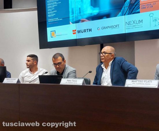 Viterbo - Roberto Minnucci, Sergio Saggini e Fabio Turco