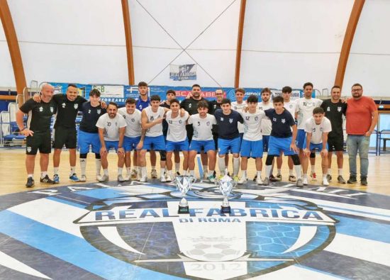 Sport - Calcio a 5 - A2 - Elite - Il gruppo del Real Fabrica 2025-2026