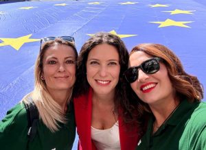 Fare Verde alla Half marathon - Al centro Antonella Sberna
