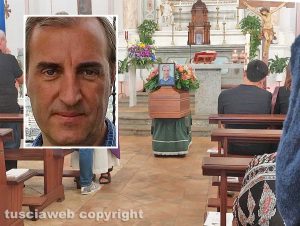 Vitorchiano - I funerali di Orlando Cruciani