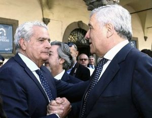 Giovanni Maria Arena e Antonio Tajani