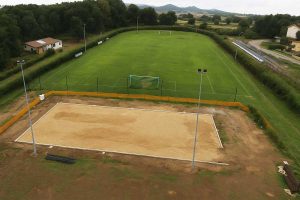 La pista di atletica a Valentano