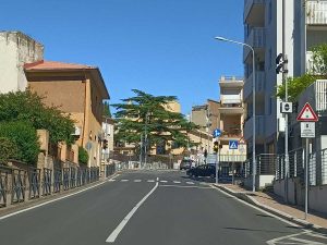 Tarquinia - Incrocio tra via IV Novembre, viale Igea e viale Bruschi Falgari e via delle Croci