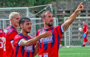 Sport - Calcio - L'esultanza della Sorianese