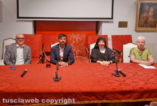 Massimo Griggio, Daniele Sabatini, suor Damiana Ardesi e Barbara De Dominicis