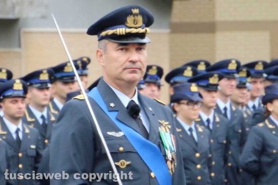 Scuola marescialli dell’aeronautica - Il nuovo comandante colonnello Dario Ricci