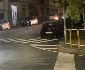 Viterbo - Parcheggi a ridosso di strisce e incroci