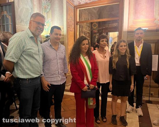 Santa Rosa - Chiara Frontini e la delegazione messicana