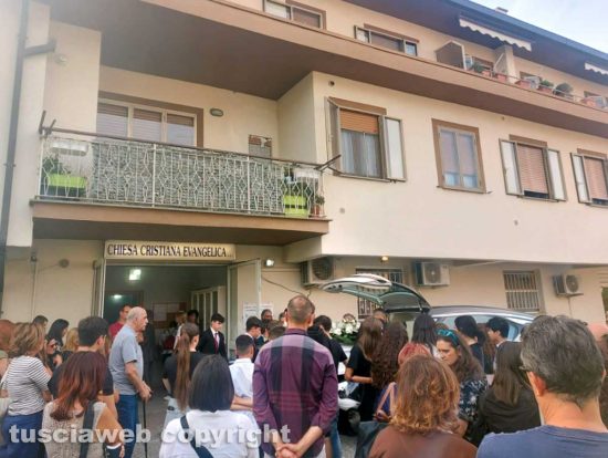 Viterbo - Il funerale di Divine Fofana Prince Ebhozele