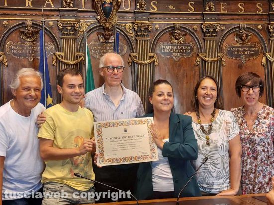 Da sinistra: Domenico Arruzzolo, Giancarlo Morucci, Paolo Moricoli, Chiara Frontini, Elena Angiani e Patrizia Notaristefano