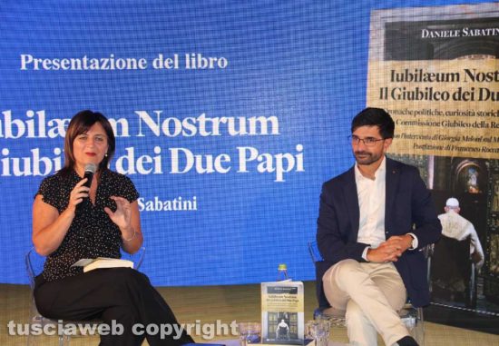 Viterbo - La presentazione del libro di Daniele Sabatini
