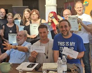 Al centro Paolo Berni