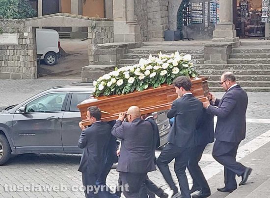 Viterbo - I funerali di Vittorio Palmisano