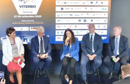 Mezza maratona - La presentazione a Roma