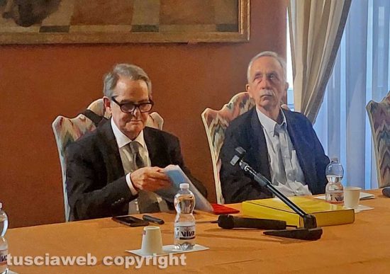 Da sinistra: Alfredo Passeri e Paolo Berdini
