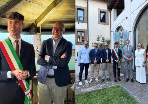Valentano - La visita del ministro Alessandro Giuli