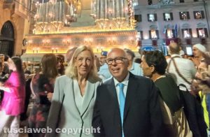 Santa Rosa 2025 - I presidenti delle corti di appello di Napoli e Roma, Maria Rosaria Covelli e Giuseppe MeliadòMeliado