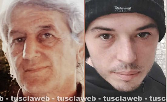 Omicidio di Caprarola - A sinistra la vittima Renzo Cristofori, a destra Ian Patrick Sardo