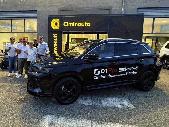 Staff Ciminauto - Lancio SWM G01 pro