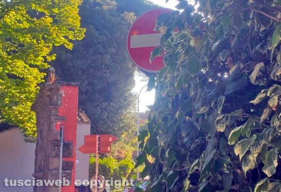 Viterbo - Disagi al traffico in viale Trieste