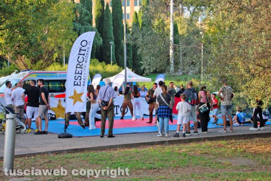 Viterbo -L'evento "Giocavamo pe strada"