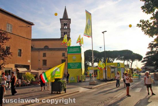 Viterbo - Il Villaggio Coldiretti in via Marconi