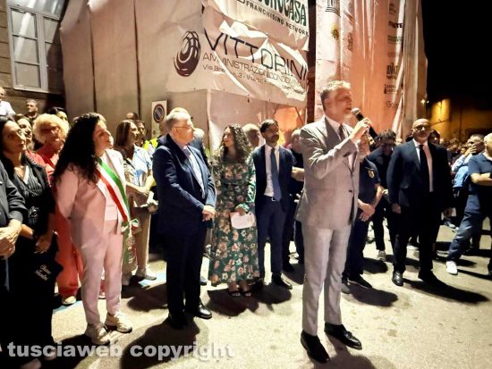 Santa Rosa - Minimacchina del centro storico - "Eterna" sfila alla presenza il ministro della cultura Alessandro Giuli