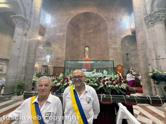 Viterbo - La traslazione del corpo incorrotto di Santa Rosa per le vie della città - Orazio Francesco Piazza - Massimo Mecarini e Luigi Aspromonte
