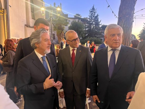 Viterbo - Santa Rosa - Battistoni, Purchiaroni e Tajani
