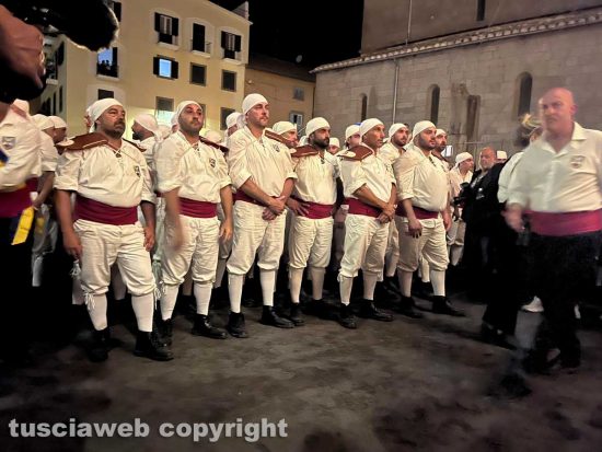 Viterbo - I facchini a San Sisto