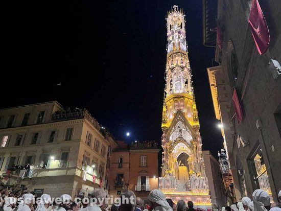 Viterbo - Santa Rosa - Dies Natalis a piazza delle Erbe