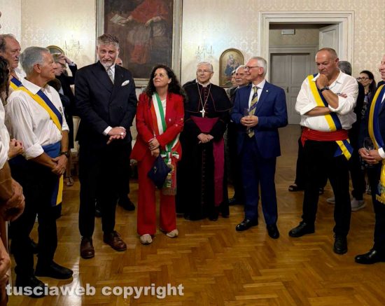 Santa Rosa - Il ministro della cultura Alessandro Giuli in prefettura