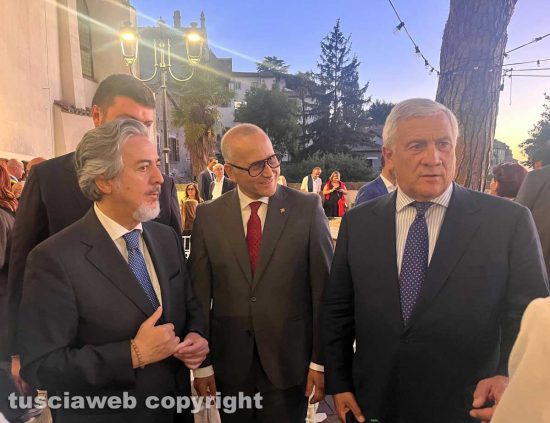 Viterbo - Santa Rosa - Battistoni, Purchiaroni e Tajani