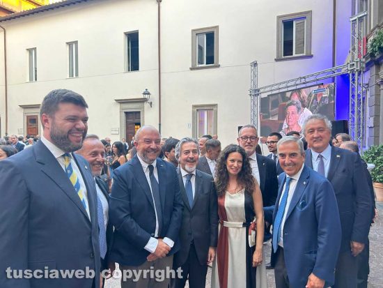Alessandro Romoli, Mauro Rotelli, Francesco Battistoni, Antonella Sberna e Maurizio Gasparri