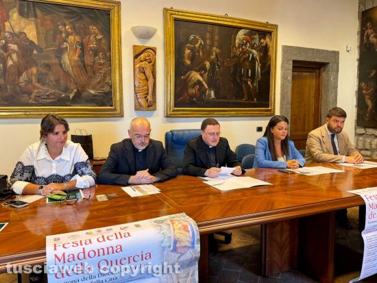 Irene Temperini, don Massimiliano Balsi, don Luigi Fabbri, Chiara Frontini e Alessandro Romoli